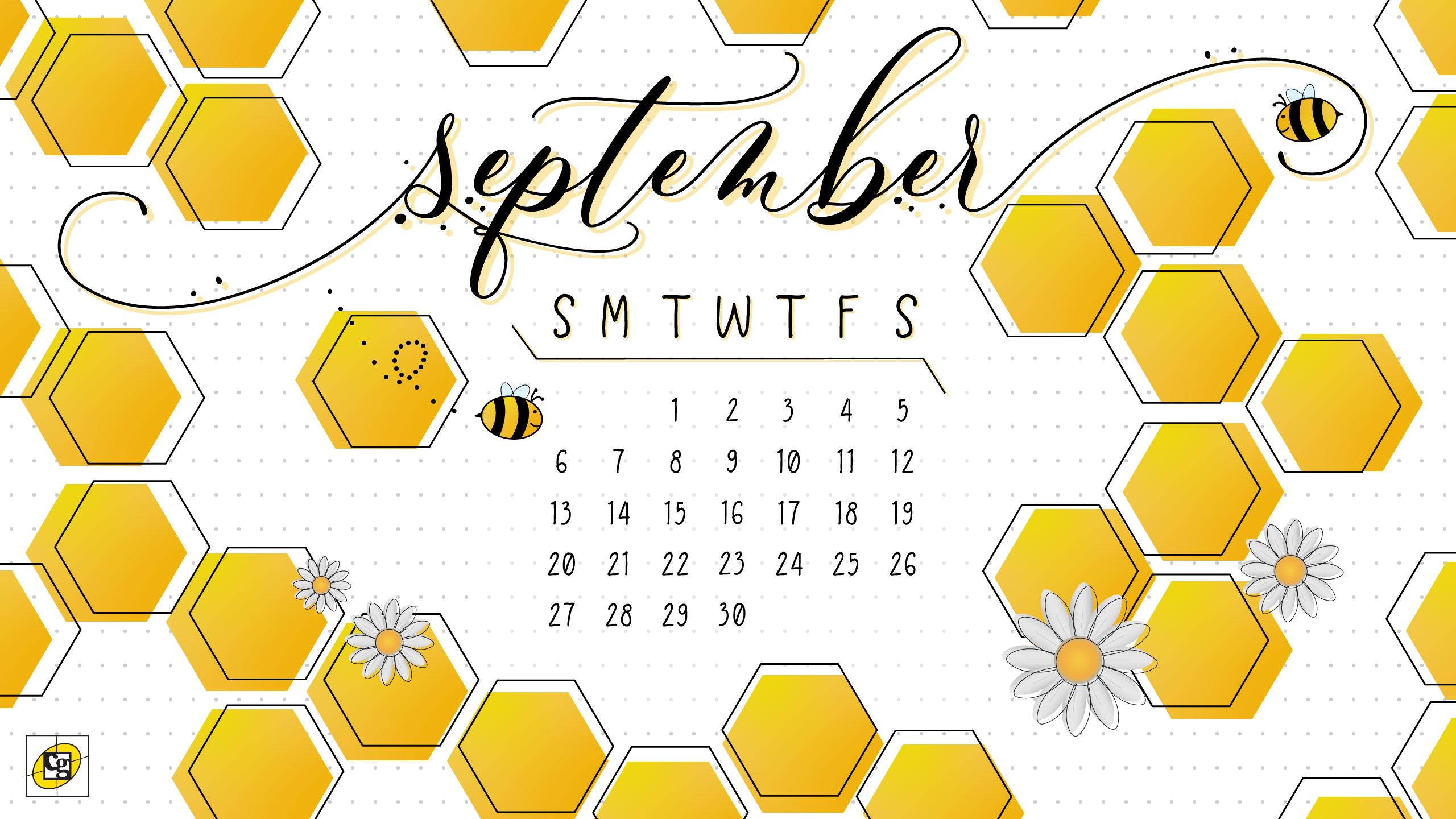 Free download: September 2020 Desktop Calendar & Phone Wallpaper -  Composure Graphics : Composure Graphics